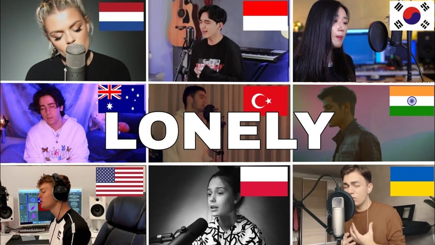 who Sang It Better :Justin Bieber - Lonely ft. Benny Blanco (US,Ukraine,south Korea,Turkey)
