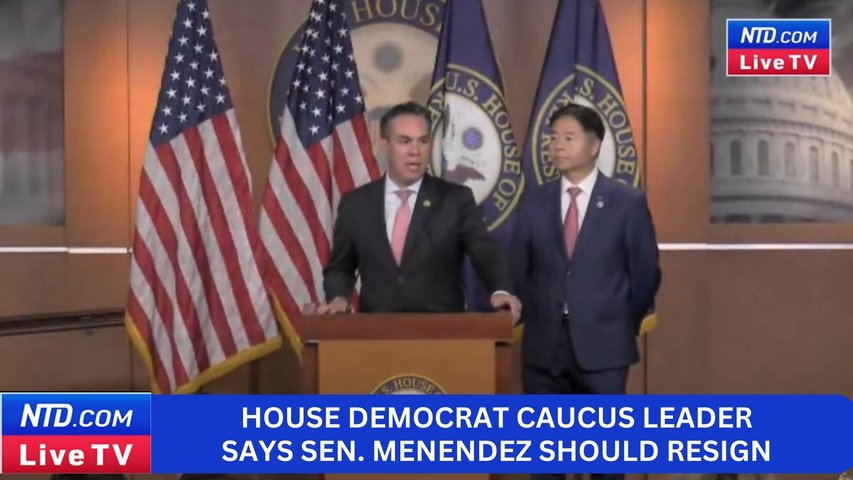House Dem Caucus Leader Says Sen. Menendez Should Resign