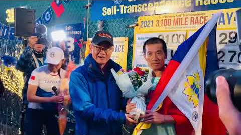 10月23日，台灣總統蔡英文向台灣選手羅維銘發來賀電，恭賀他榮獲第25屆紐約3,100英里超級馬拉松競賽亞軍。